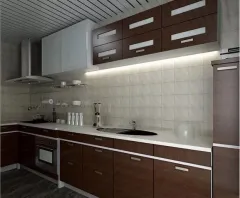 Led Bar Profil Camlı Kapaklı