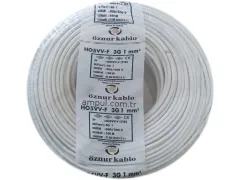 Öznur 3x1 TTR Kablo %100 Bakır Tam Kesit