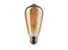 Noas E27 Duy 4 Watt 410 Lümen 2500K ST64 Rustik Led Ampul