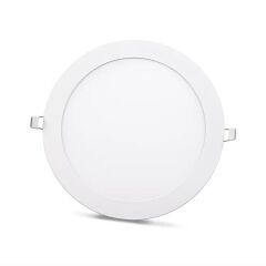 18 Watt yuvarlak sıva altı slim panel armatür - beyaz