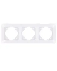 Nead Aras Üçlü Çerçeve Beyaz Renk