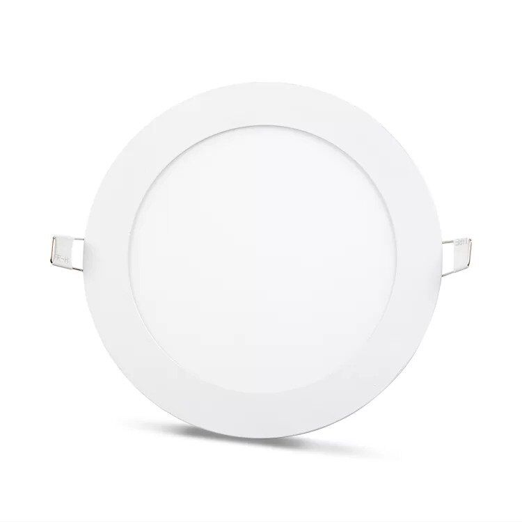 12 Watt yuvarlak sıva alti slim panel armatür - beyaz