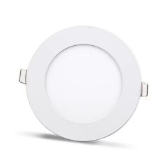 6 Watt yuvarlak siva altı slim panel armatür - gün ışığı