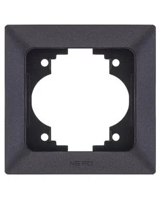 Nead Aras Tekli Çerçeve Siyah Renk