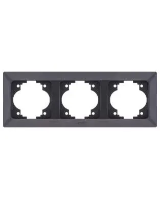 Nead Aras Üçlü Çerçeve Siyah Renk