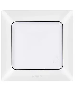 Nead Aras Kapaklı Topraklı Priz Beyaz Renk