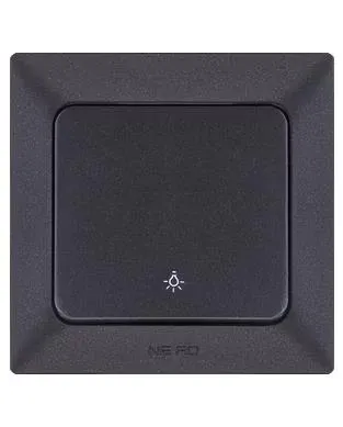 Nead Aras Light Anahtar Siyah Renk