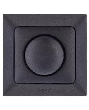 Nead Aras Rotatif Dimmer Siyah Renk