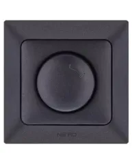 Nead Aras Rotatif Dimmer Siyah Renk