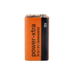 Power-xtra Manganese 9V Pil