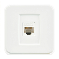 Günsan Fantasy Beyaz Tekli Data Prizi (RJ45 Cat5E)
