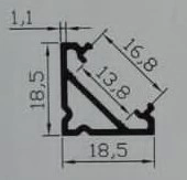 Led Bar Profil Köşe Alüminyum