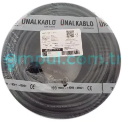 Ünal 2x1,5 TTR Kablo Siyah