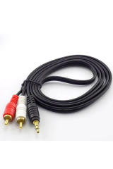 Rose 2 Rca-3,5Mm 1,5 Metre Aux Kablo