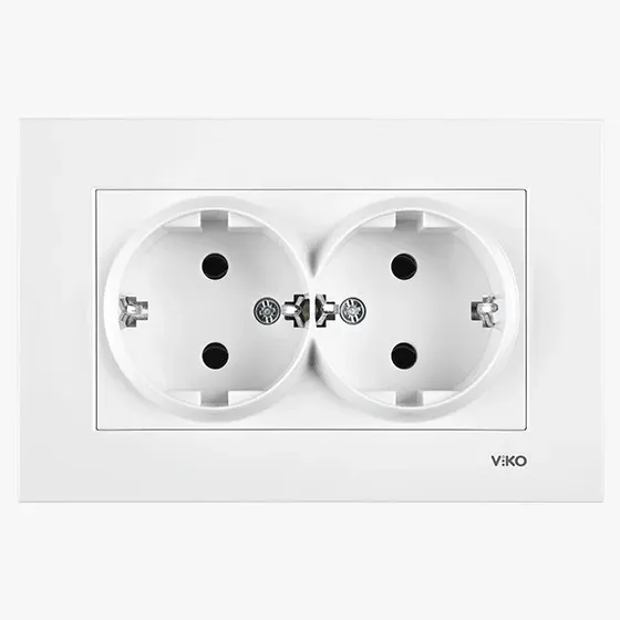 Viko Karre İkili Topraklı Priz