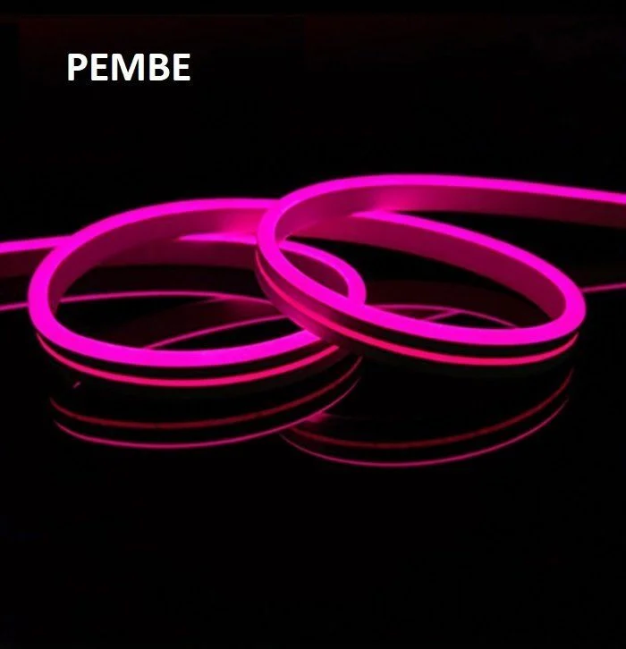 Cata 12 Volt 300 Lümen Pembe Neon Led Hortum