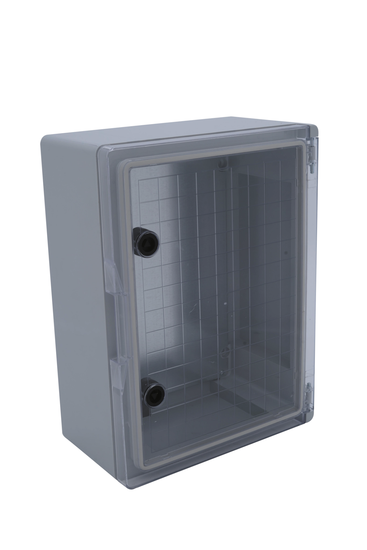 Şeffaf Kapaklı Galvaniz Taban Saclı Pano 30x40x19,5 Cm