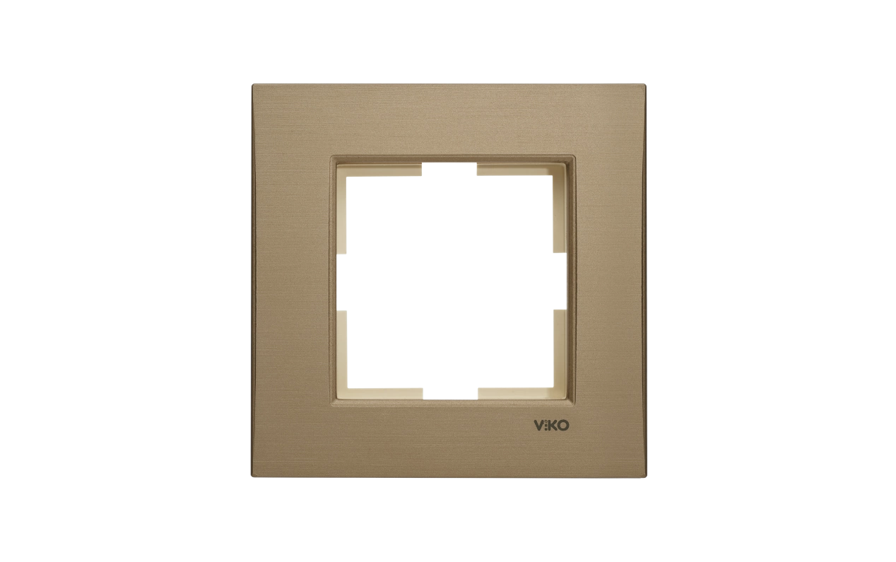 Viko Artlıne Novella Bronz Eloxal Tekli Çerçeve