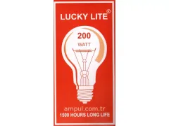 E27 Duy 200 Watt Flamanlı Fırın Ampul