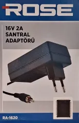 Rose 16 Volt 2 Amper Rca Giriş Santral Adaptörü