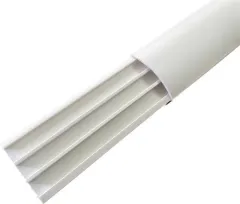 50X12 Mm Yapışkan Bantlı Balık Sırtı Kablo Kanalı Beyaz Renk