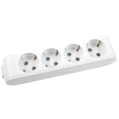 Viko Multi-Let Dörtlü Grup Priz Topraklı Klemensli Çocuk Korumalı