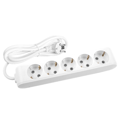 Viko Multi-Let Beşli Grup Priz Topraklı Kablolu Klemensli Çocuk Korumalı - 3 Metre