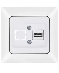 Nead Aras Tekli USB Konnektör (Şarjsız) Beyaz Renk
