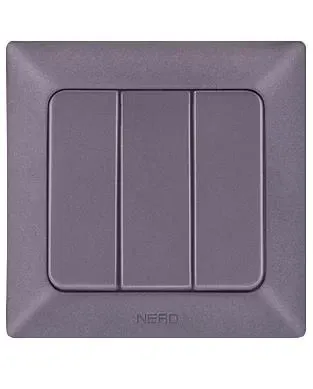 Nead Aras Üçlü Anahtar Füme Rengi