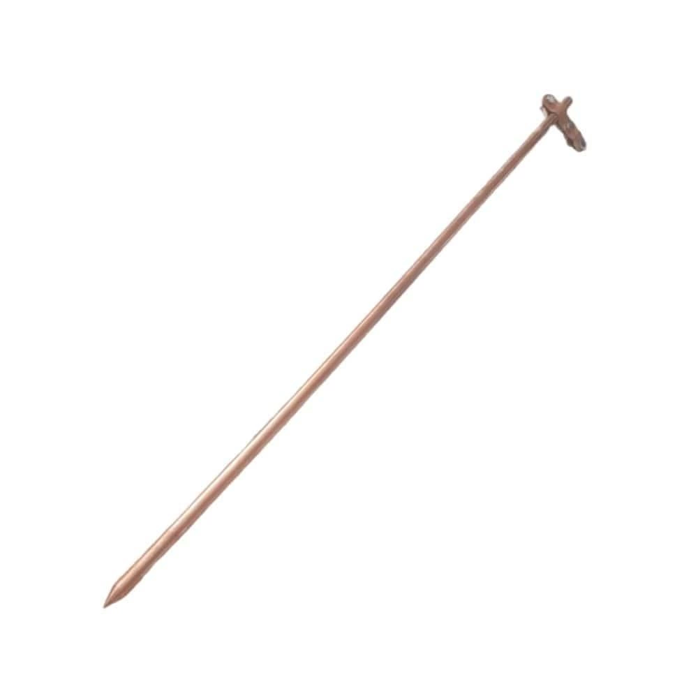 Topraklama Çubuğu %100 Saf Bakır 12 Mm 85 Cm