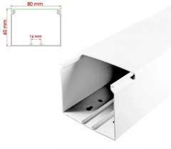 80x60 Bantsız Kablo Kanalı