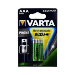 Varta AAA Şarjlı Pil 550 mAH 2'li