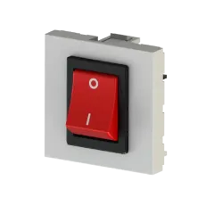Nead 45x45 mm Anahtar Vidalı Beyaz