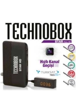 Technobox Star Full Hd İp Uydu Alıcı