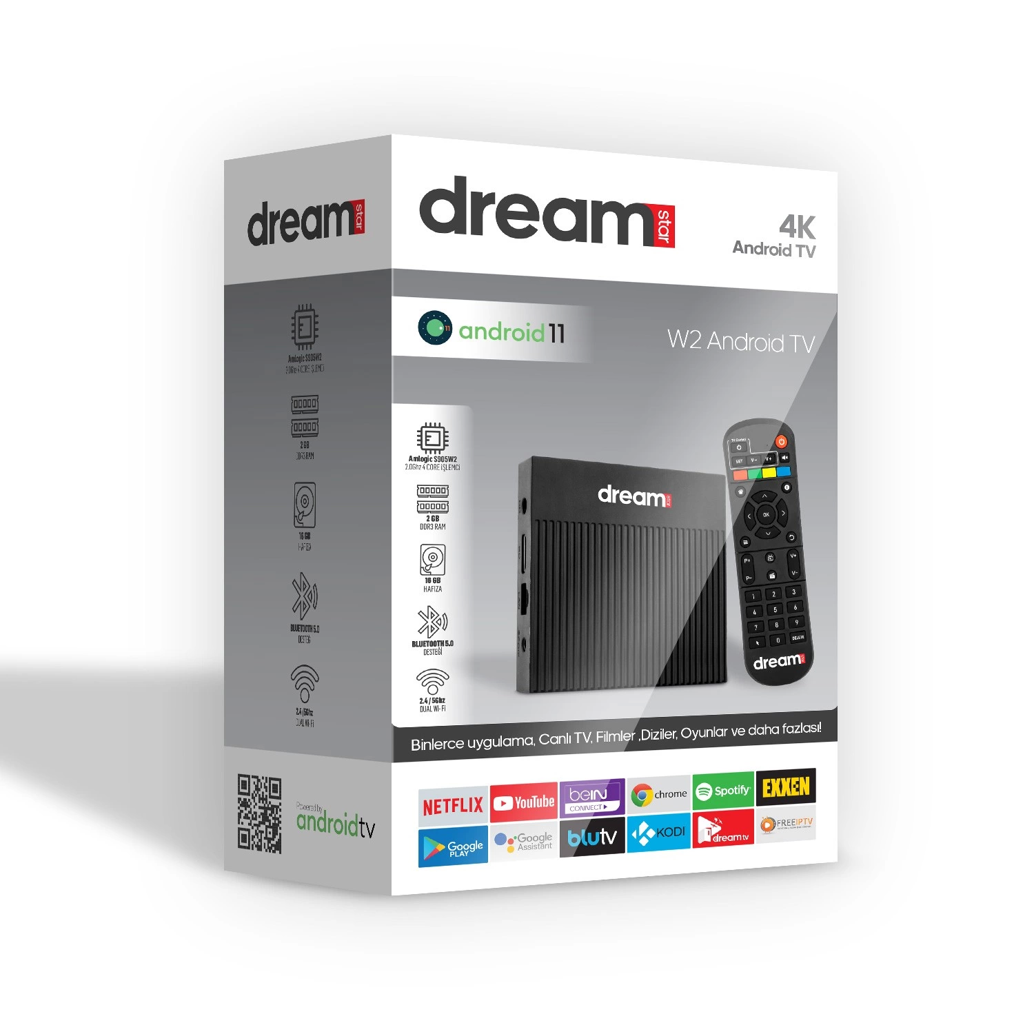 Dreamstar W2 Android Box