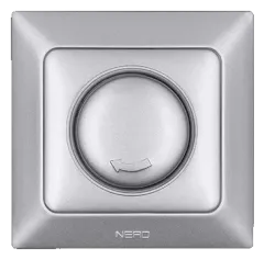 Nead Aras Metalik Gümüş Rotatif Dimmer 800 W