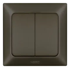 Nead Aras Metalik Mocha Dual Anahtar