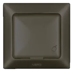 Nead Aras Metalik Mocha Kapaklı Topraklı Priz