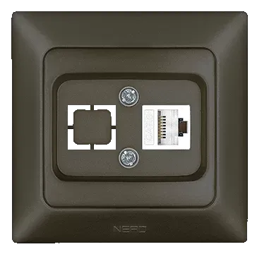 Nead Aras Metalik Mocha Tekli Data Prizi Cat 6