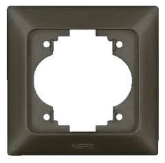 Nead Aras Metalik Mocha Tekli Çerçeve