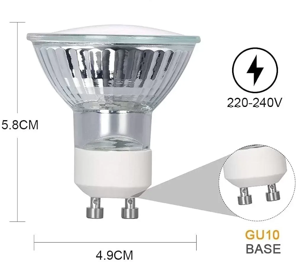 Mastec GU10 Duy 220 Volt 50 Watt Çanak Helojen Ampul