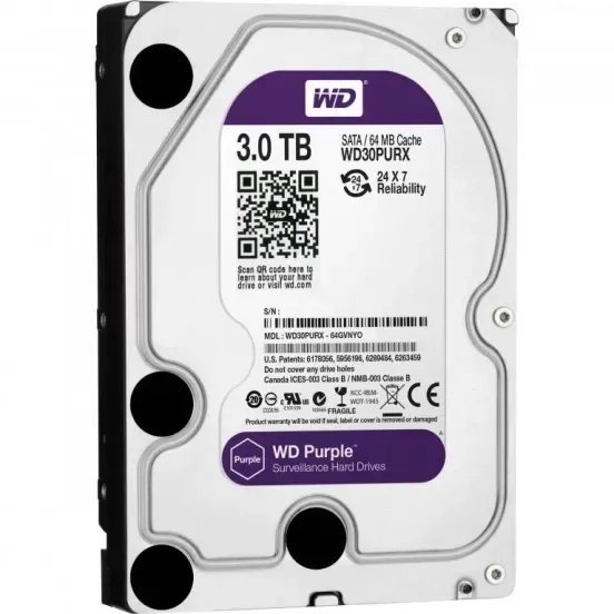 Wd purple 3tb harddisk