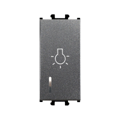 Günsan Domino Füme Vidalı Işıklı Liht Anahtar