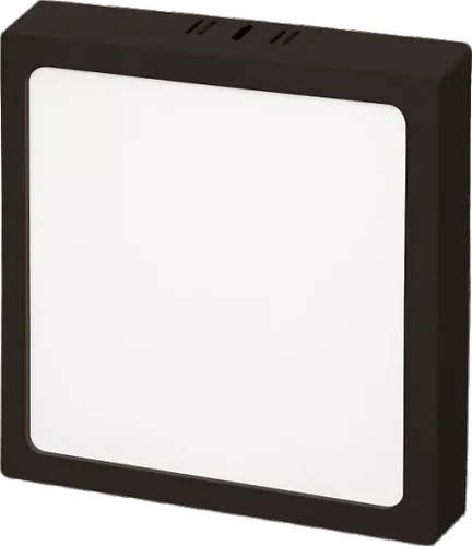 Cata 18 Watt 1820 Lümen 6400K Beyaz Işık Siyah Renk Sıva Üstü Kare Led Panel