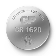 GPGP Batteries Cr1620 1620 Boy Lityum Düğme Pil, 3 Volt, 5'li Kart