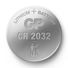 GP Batteries Cr2032 2032 Boy Lityum Düğme Pil, 3 Volt, 5'li Kart
