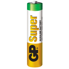 GP Batteries GP24A Süper Alkalin LR03/E92/AAA İnce Pil, 1.5 Volt, 40'lı Paket