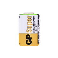 GP Batteries GP11A Süper Alkalin Mn11/11A Boy Pil, 6 Volt, 5'Li Kart