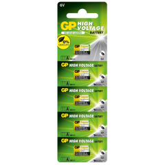 GP Batteries GP11A Süper Alkalin Mn11/11A Boy Pil, 6 Volt, 5'Li Kart