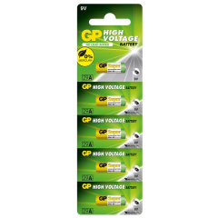 GP Batteries GP29A Süper Alkalin 29A Boy Pil, 9 Volt, 5'Li Kart